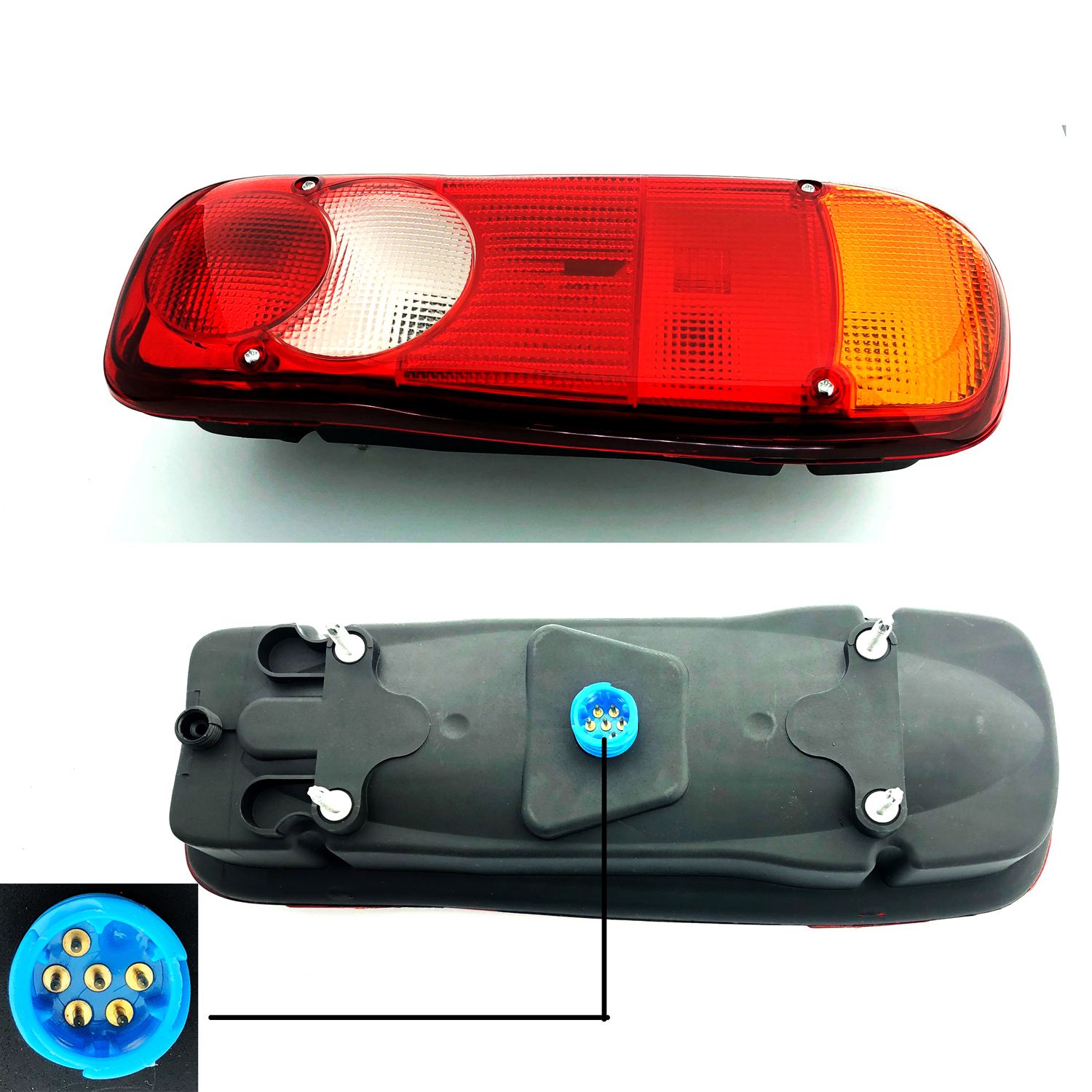 FIAT Ducato Chasis Cab ( Lamp Lights) VAN REAR LAMP LIGHT LEFT HAND ( UK Passenger Side ) 2012 to 2021 – VAN REAR LAMP LIGHT