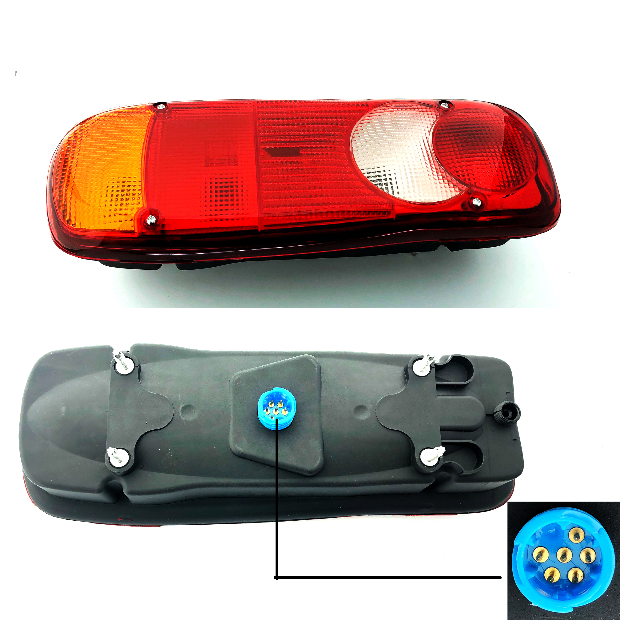 Peugeot Boxer Chasis Cab (Lamp Lights) VAN REAR LAMP LIGHT RIGHT HAND ( UK Driver Side ) 2012 to 2020 – VAN REAR LAMP LIGHT