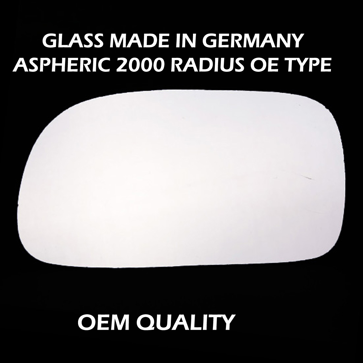 NEW Wing Mirror Glass For Toyota COROLLA Passenger 92->97 