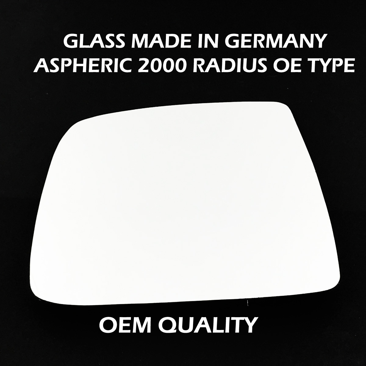Hyundai I Load Wing Mirror Glass LEFT HAND ( UK Passenger Side ) 2008 to 2020 – Convex Wing Mirror