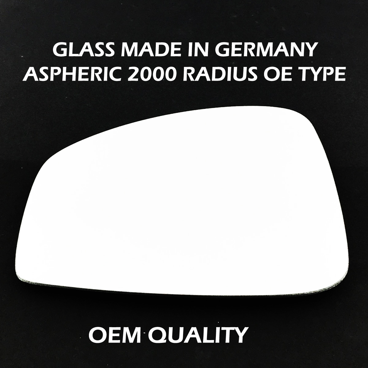 Renault Scenic Wing Mirror Glass LEFT HAND ( UK Passenger Side ) 2009 to 2016 – Convex Wing Mirror