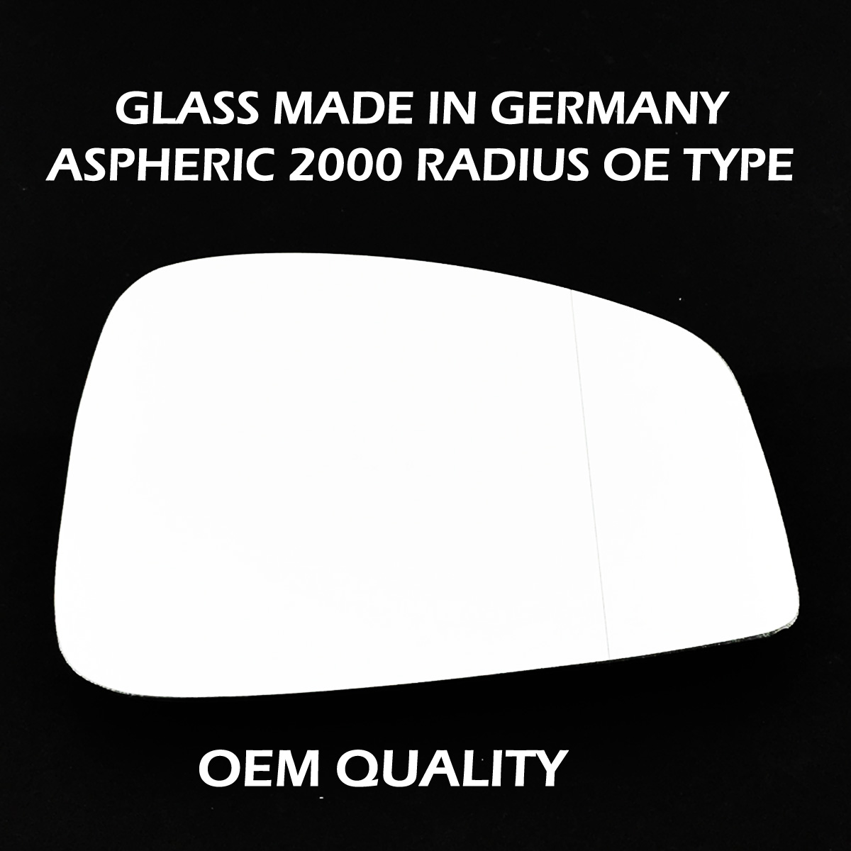 Renault Scenic Wing Mirror Glass RIGHT HAND ( UK Driver Side ) 2009 to 2016 – Wide Angle Wing Mirror