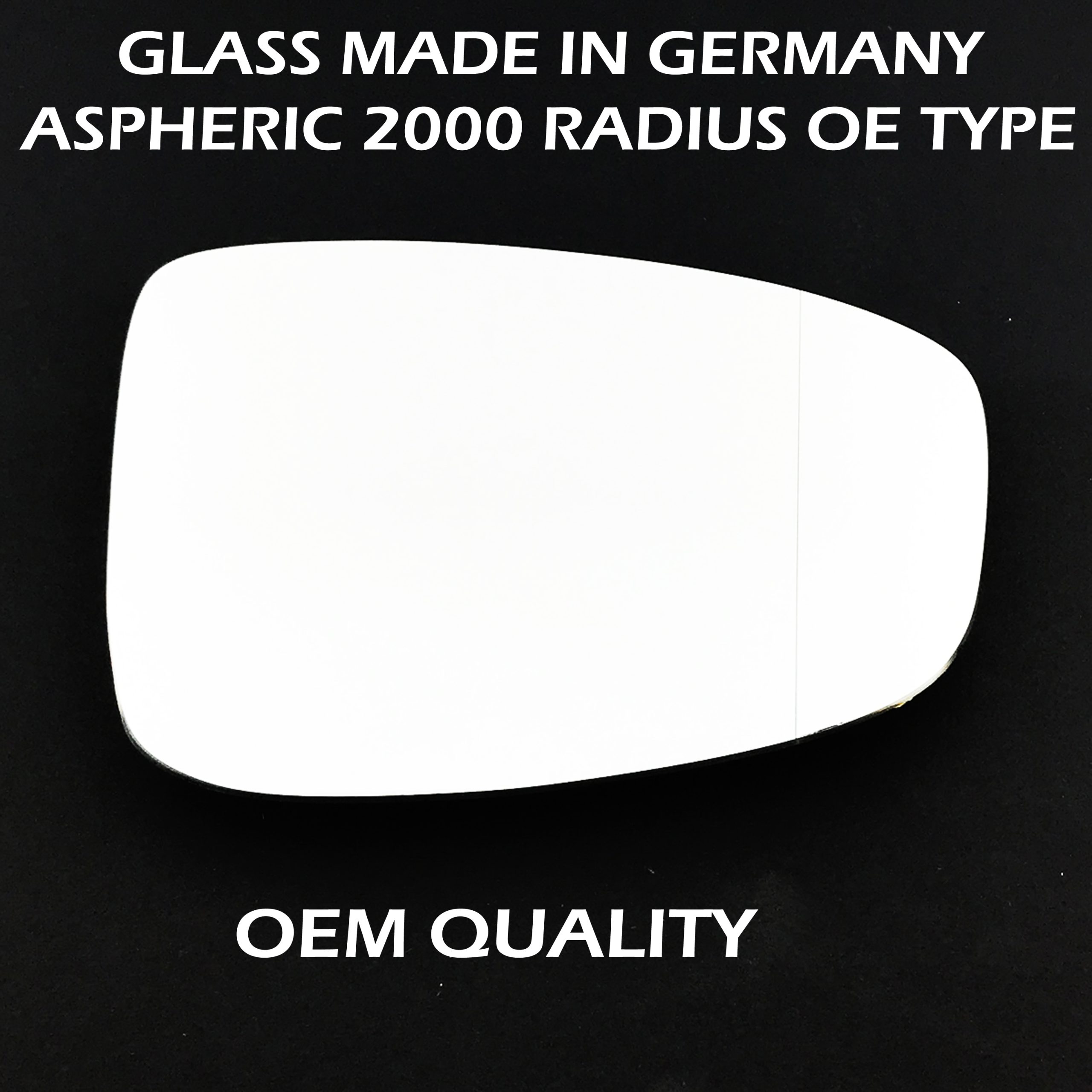 Mazda CX 3 Wing Mirror Glass RIGHT HAND ( UK Driver Side ) 2015 to 2020 – Wide Angle Wing Mirror