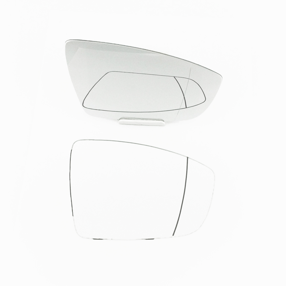 Ford Kuga Wing Mirror Glass RIGHT HAND ( UK Driver Side ) 2012 to 2019 – Wide Angle Wing Mirror