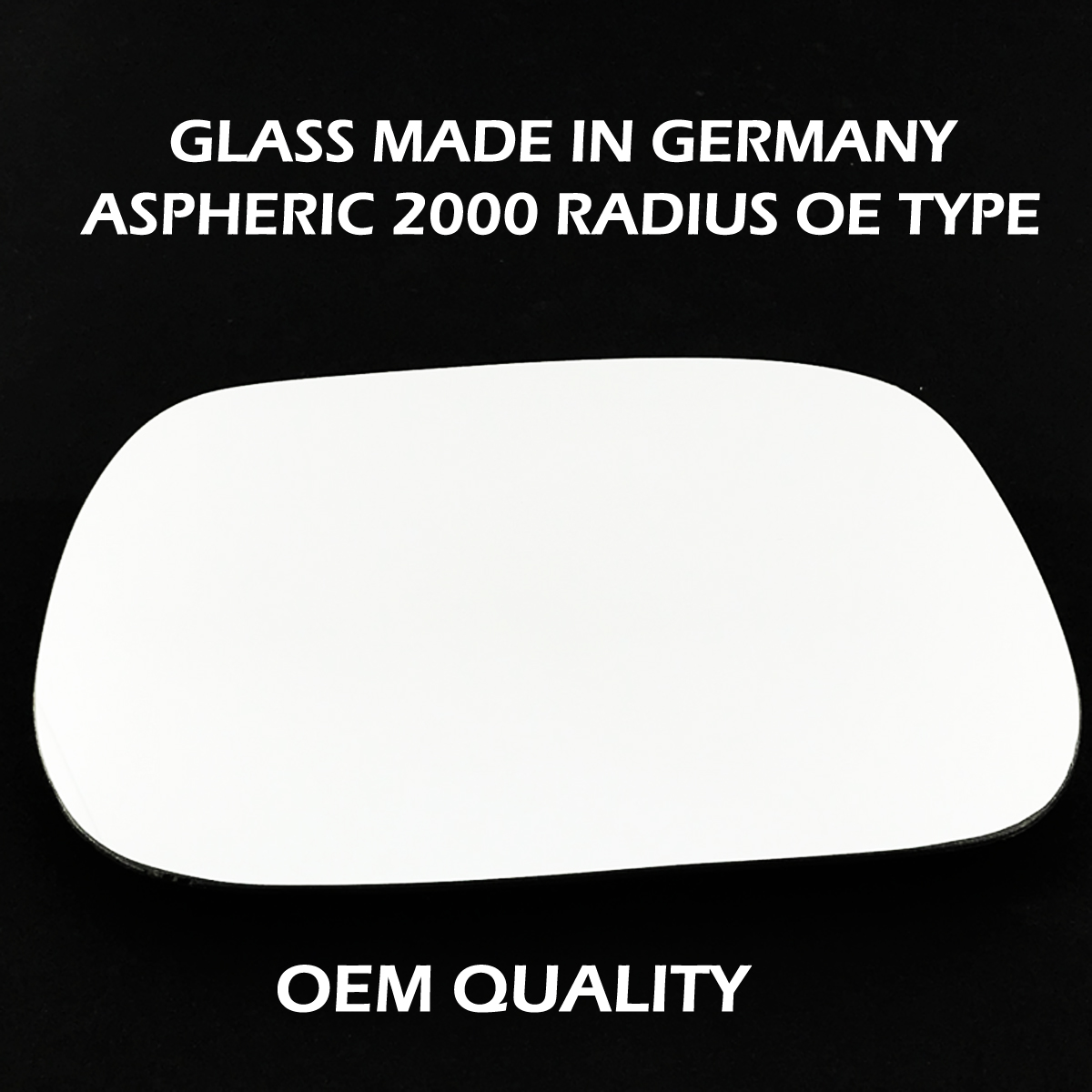 Toyota Rav 4 Wing Mirror Glass RIGHT HAND ( UK Driver Side ) 2003 to 2005 – Convex Wing Mirror