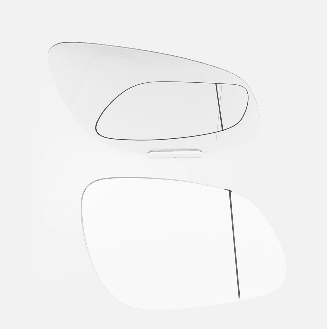 Porsche Cayenne Wing Mirror Glass RIGHT HAND ( UK Driver Side ) 2003 to 2006 – Wide Angle Wing Mirror