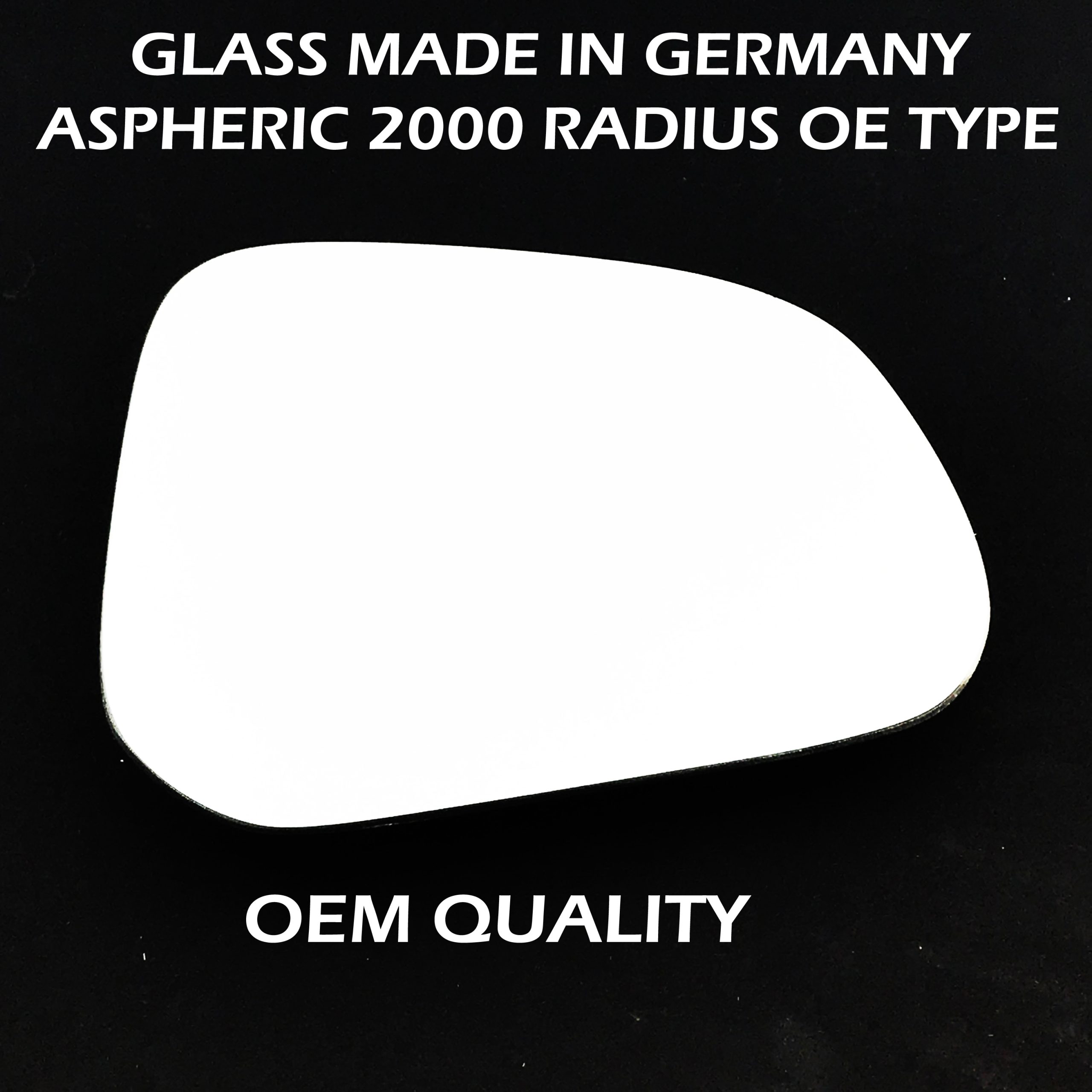 Nissan Pixo Wing Mirror Glass RIGHT HAND ( UK Driver Side ) 2009 to 2013 – Convex Wing Mirror