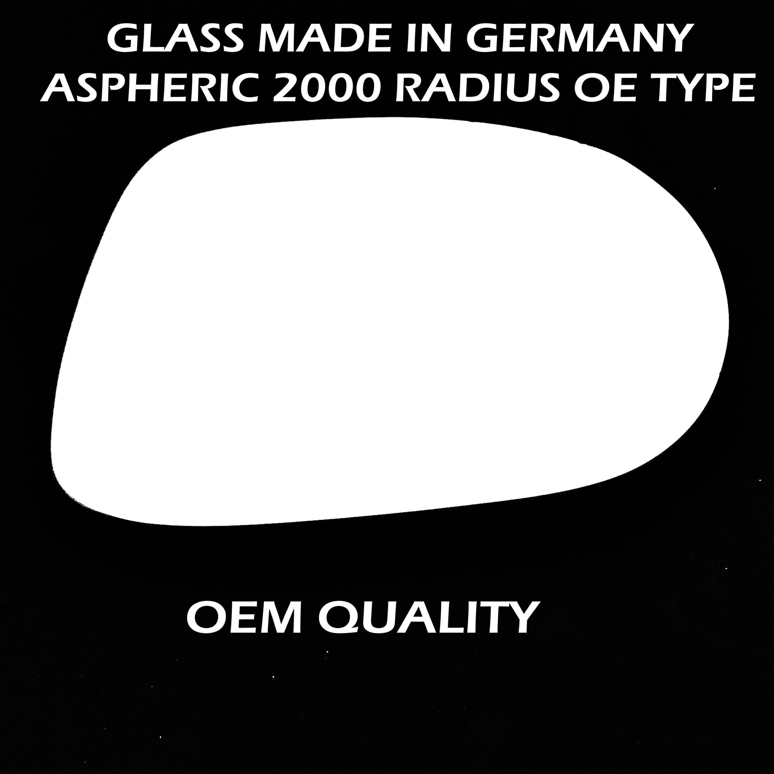 Lexus RX270 Wing Mirror Glass RIGHT HAND ( UK Driver Side ) 2009 to 2020 – Convex Wing Mirror