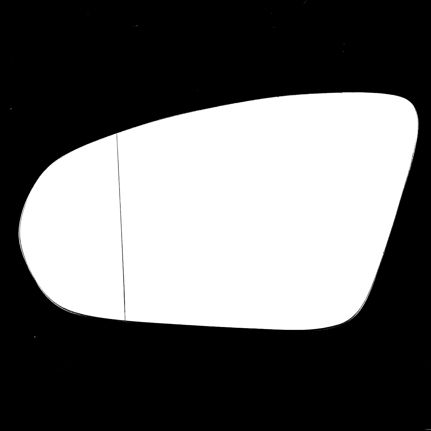 Audi Q3 Wing Mirror Glass RIGHT HAND ( UK Driver Side ) 2018 to 2020 – Wide Angle Wing Mirror Mirror