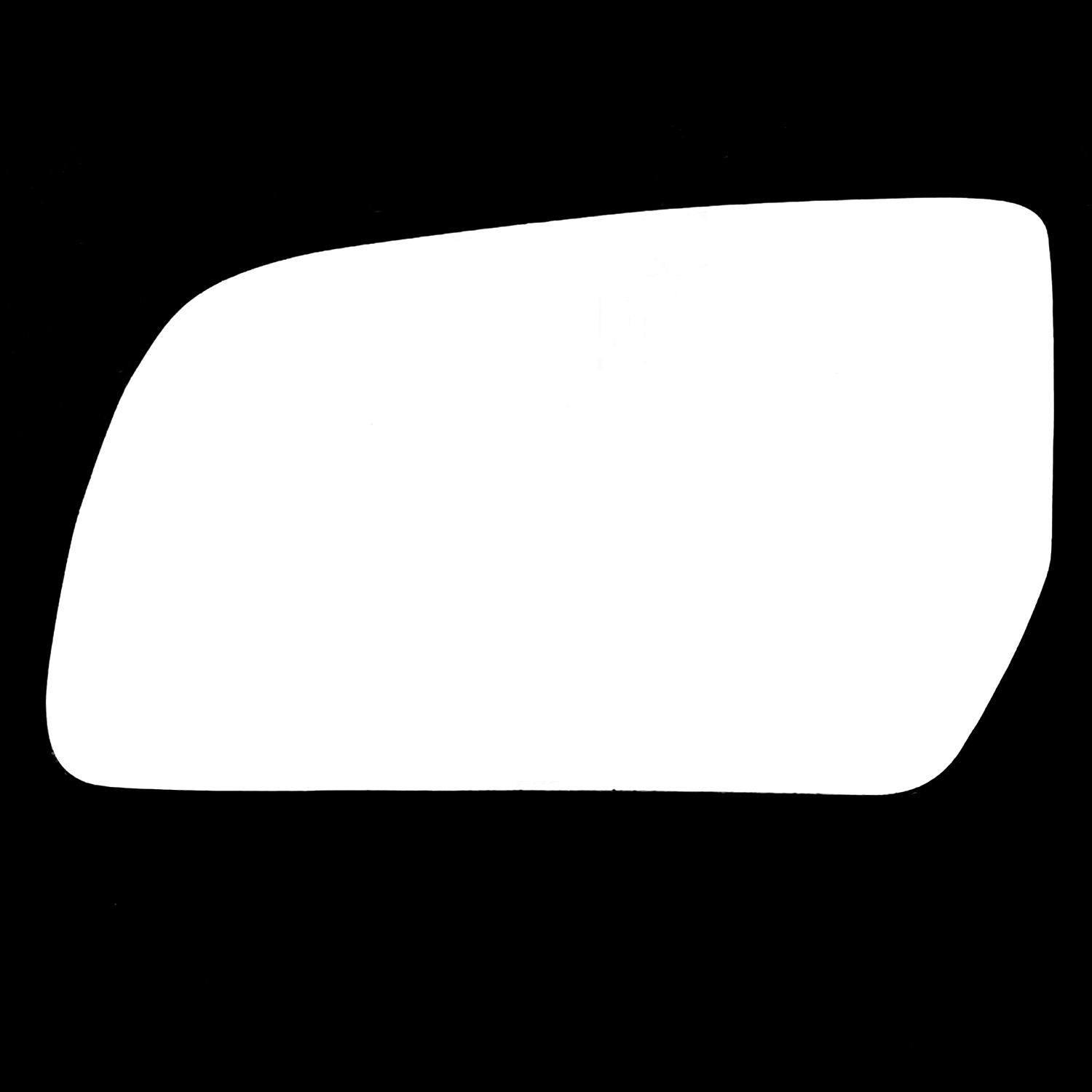 Ford  Ranger Wing Mirror Glass LEFT HAND ( UK Passenger Side ) 2006 to 2011 – Convex Wing Mirror