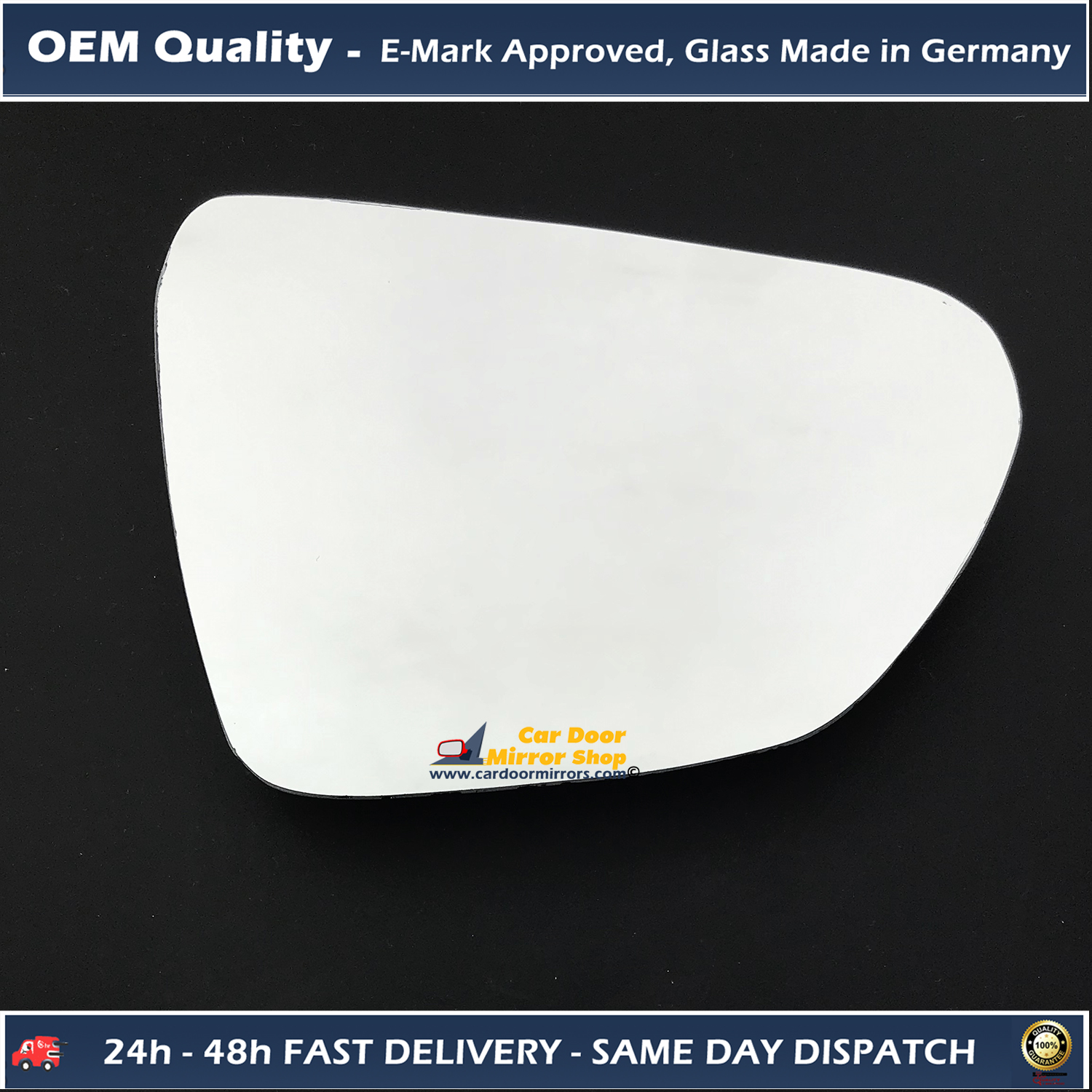 TESLA MODEL 3 Wing Mirror Glass RIGHT HAND ( UK Driver Side ) 2000 to 2008 – Convex Wing Mirror