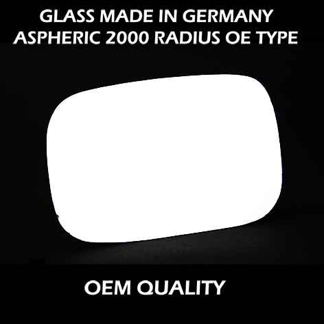 Rover 100 Series Wing Mirror Glass RIGHT HAND ( UK Driver Side ) 1994 to 1998 – Convex Wing Mirror