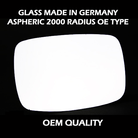 Ford Escort Wing Mirror Glass RIGHT HAND ( UK Driver Side ) 1995 to 2001 – Convex Wing Mirror