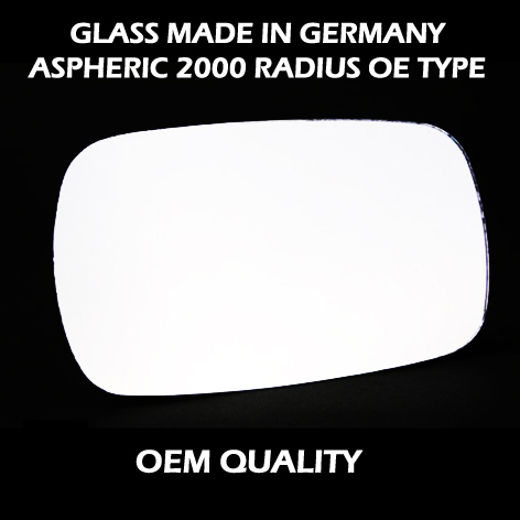 FIAT Punto Wing Mirror Glass RIGHT HAND ( UK Driver Side ) 1994 to 1998 – Convex Wing Mirror