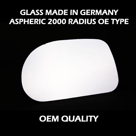 FIAT Marea Wing Mirror Glass LEFT HAND ( UK Passenger Side ) 1995 to 2003 – Convex Wing Mirror