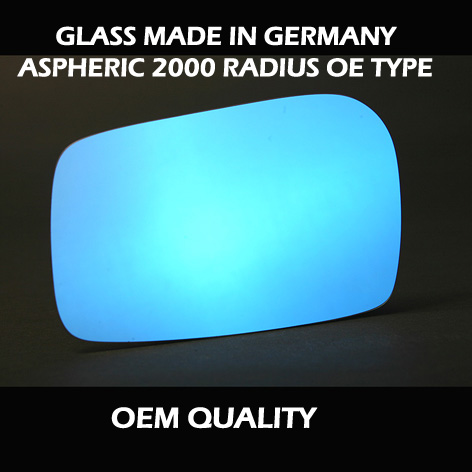 FIAT Ulysse Wing Mirror Glass RIGHT HAND ( UK Driver Side ) 1994 to 2002 – Convex Wing Mirror ( Blue Tinted )