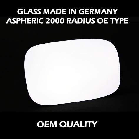Rover 200 Series Wing Mirror Glass RIGHT HAND ( UK Driver Side ) 1995 to 1999 – Convex Wing Mirror