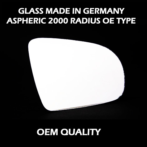 Vauxhall Corsa Wing Mirror Glass RIGHT HAND ( UK Driver Side ) 1993 to 2001 – Convex Wing Mirror