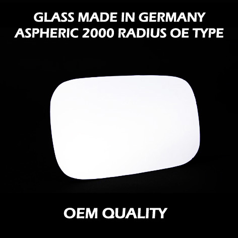 Rover Metro Wing Mirror Glass RIGHT HAND ( UK Driver Side ) 1990 to 1995 – Convex Wing Mirror ( Blue Tinted )