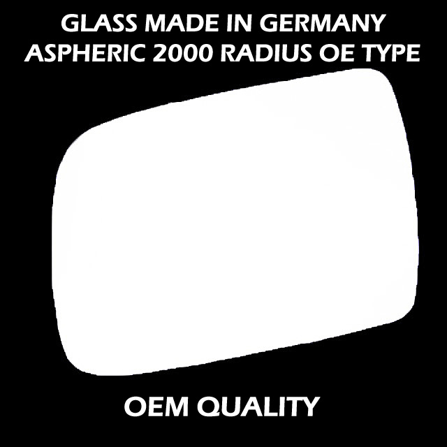 Chrysler Grand Cherokee Wing Mirror Glass LEFT HAND ( UK Passenger Side ) 2000 to 2004 – Convex Wing Mirror