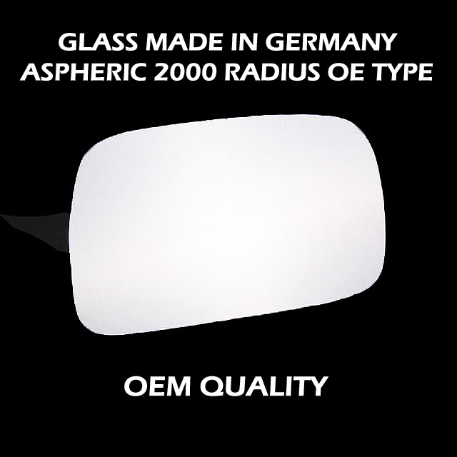 Toyota Starlet Wing Mirror Glass RIGHT HAND ( UK Driver Side ) 1990 to 1999 – Convex Wing Mirror
