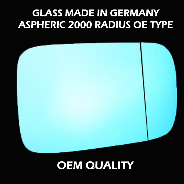 BMW 3 Series Coupe Wing Mirror Glass RIGHT HAND ( UK Driver Side ) 2000 to 2006  – Convex Wing Mirror
