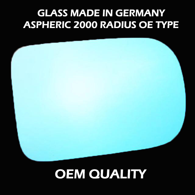 BMW 7 Series Wing Mirror Glass LEFT HAND ( UK Passenger Side ) 1993 to 2001 – Wide Angle Wing Mirror