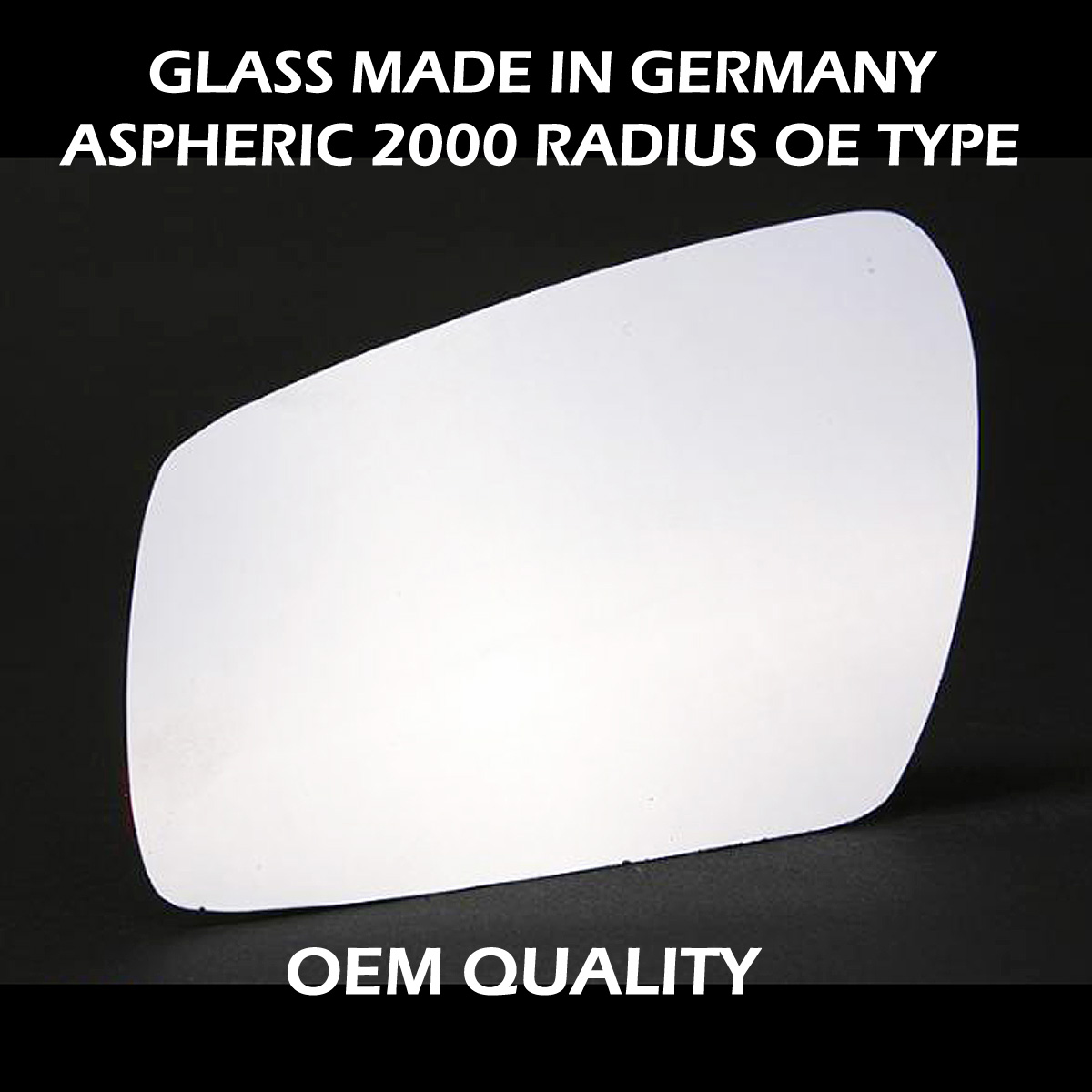 Ford Focus C Max Wing Mirror Glass LEFT HAND ( UK Passenger Side ) 2003 to 2008 – Convex Wing Mirror