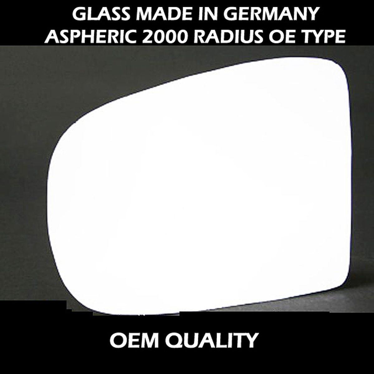 Mercedes GL Wing Mirror Glass LEFT HAND ( UK Passenger Side ) 2004 to 2007 SEP – Convex Wing Mirror ( W164 )