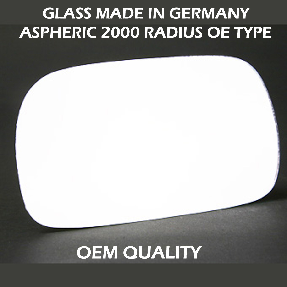 Toyota Celica Wing Mirror Glass LEFT HAND ( UK Passenger Side ) 2017 to 2020 – Convex Wing Mirror