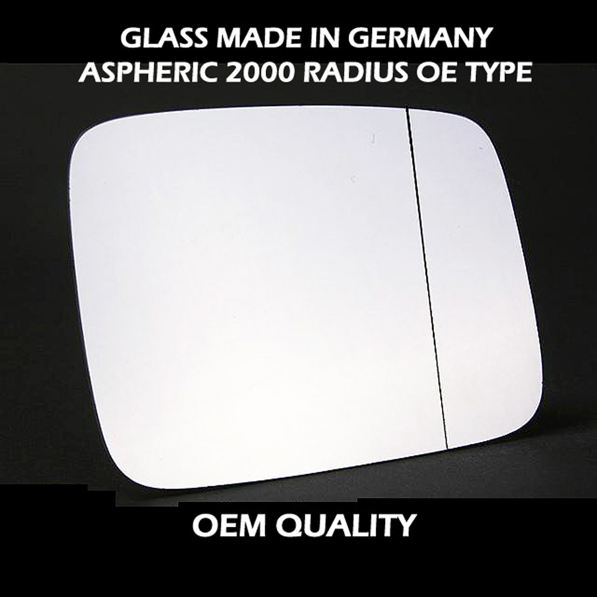 Nissan X Trail Wing Mirror Glass RIGHT HAND ( UK Driver Side ) 2001 to 2006 – Wide Angle Wing Mirror