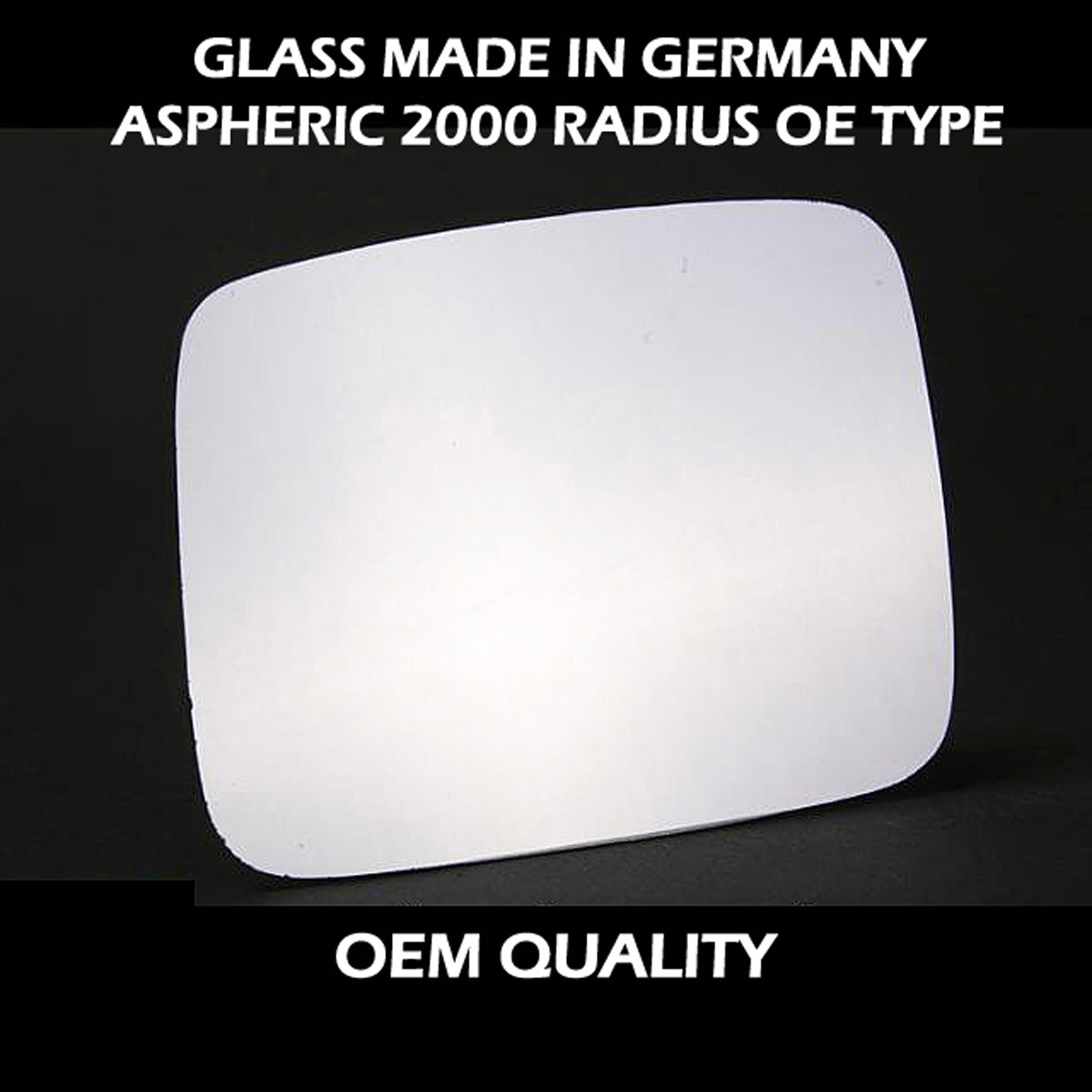 Nissan X Trail Wing Mirror Glass LEFT HAND ( UK Passenger Side ) 2001 to 2006 – Convex Wing Mirror