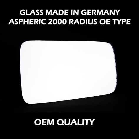 Nissan Micra Wing Mirror Glass LEFT HAND ( UK Passenger Side ) 1989 to 1992 – Convex Wing Mirror