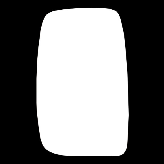 Citroen Dispatch Wing Mirror Glass RIGHT HAND ( UK Driver Side ) 2007 to 2015 – Convex Wing Mirror ( Single Glass Version )