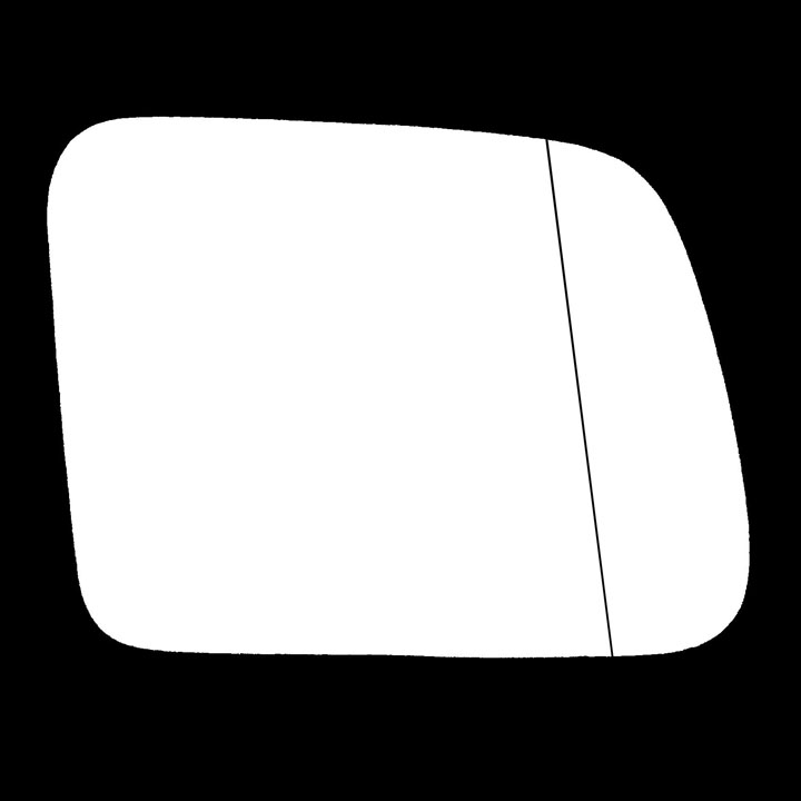Ford Transit Connect Electric Wing Mirror Glass RIGHT HAND ( UK Driver Side ) 2009 to 2013 – Convex Wing Mirror