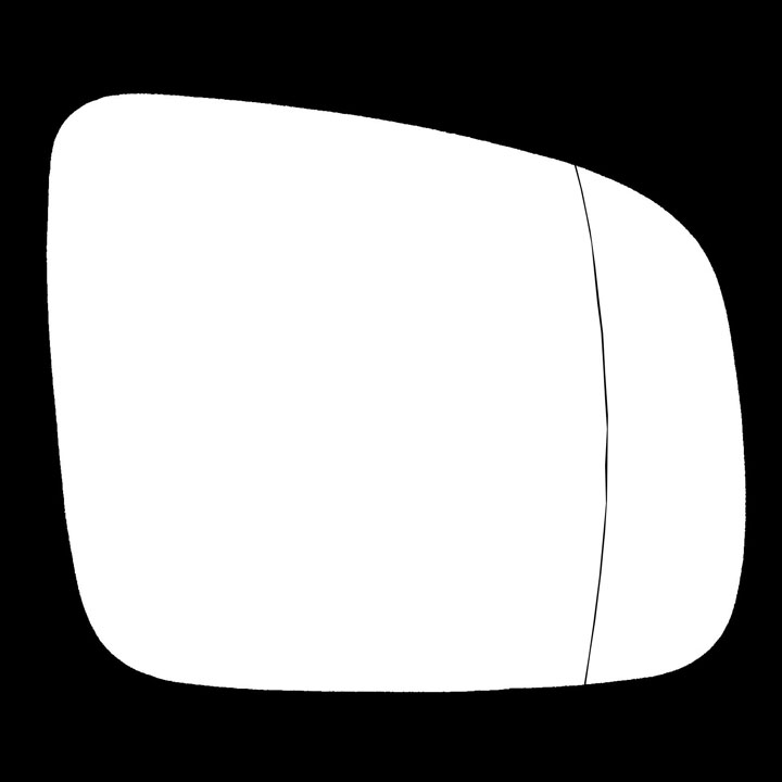 Mercedes Viano Wing Mirror Glass RIGHT HAND ( UK Driver Side ) 2010 to 2019 – Wide Angle Wing Mirror