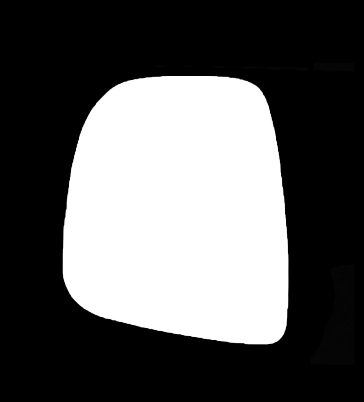 Citroen Dispatch Wing Mirror Glass LEFT HAND ( UK Passenger Side ) 2016 to 2020 – Convex Wing Mirror ( Twin Glass Version )