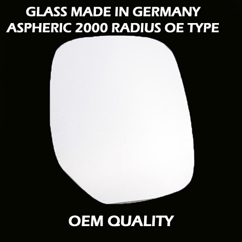 Citroen Berlingo Wing Mirror Glass RIGHT HAND ( UK Driver Side ) 1996 to 2008 – Convex Wing Mirror