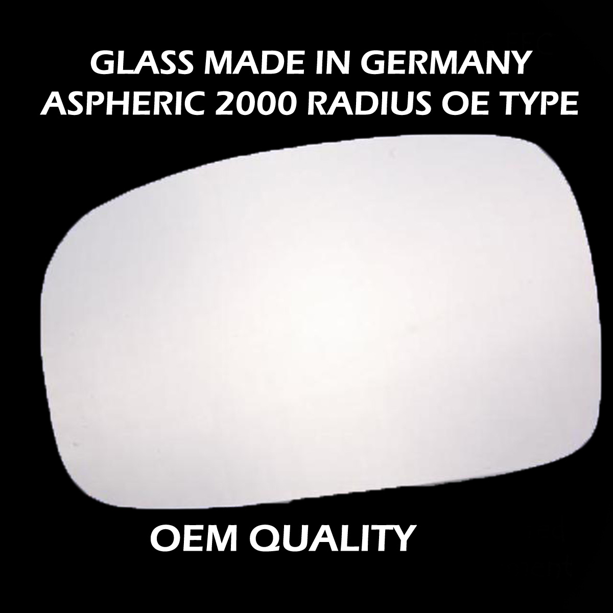 Peugeot 306 Wing Mirror Glass RIGHT HAND ( UK Driver Side ) 1993 to 2000 – Convex Wing Mirror