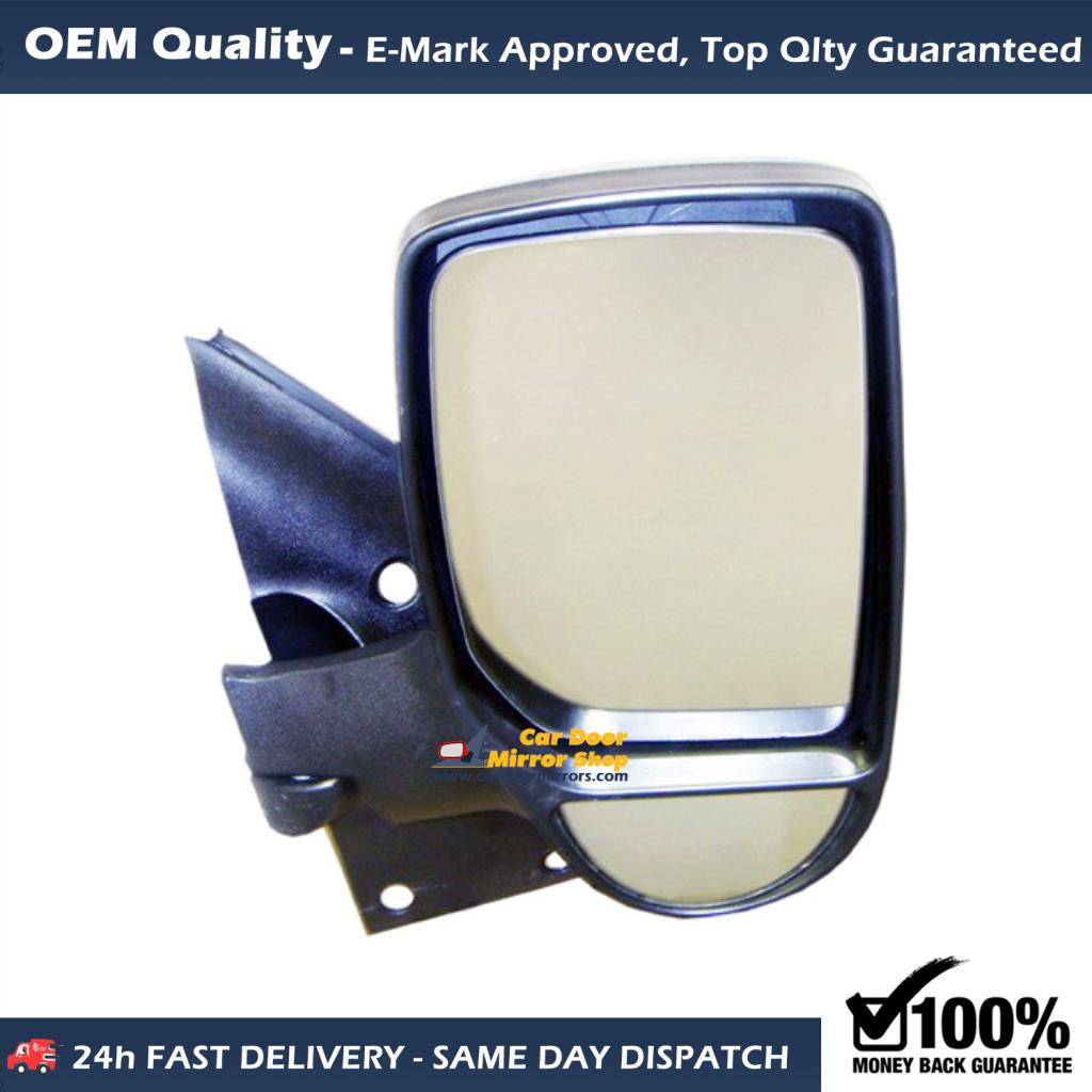 Ford Transit Complete Wing Mirror Unit RIGHT HAND ( UK Driver Side ) 2000 to 2013 – Electric Wing Mirror Unit ( Short Arm )
