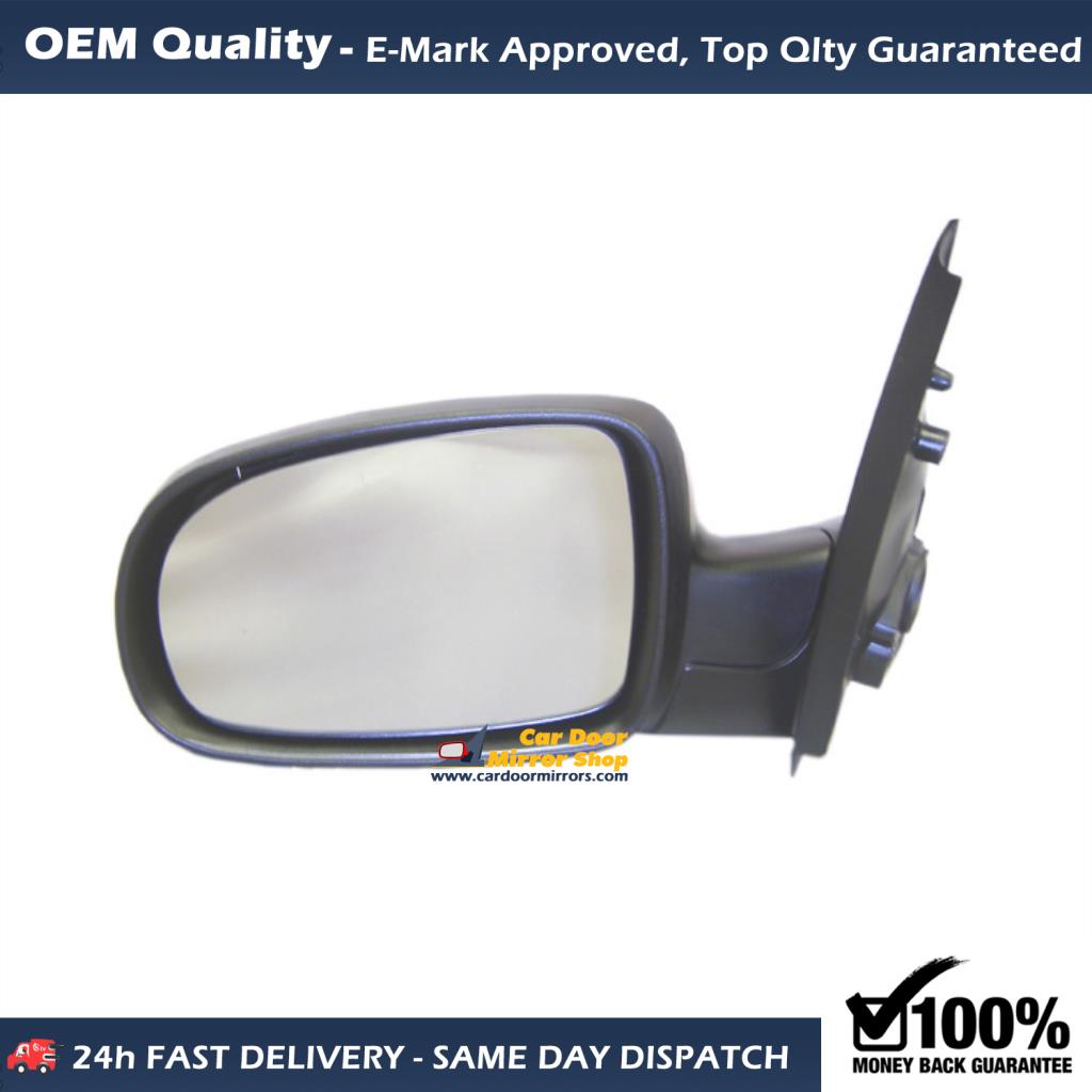 Vauxhall Corsa Complete Wing Mirror Unit LEFT HAND ( UK Passenger Side ) 2001 to 2006 – Electric Wing Mirror Unit ( Primed )