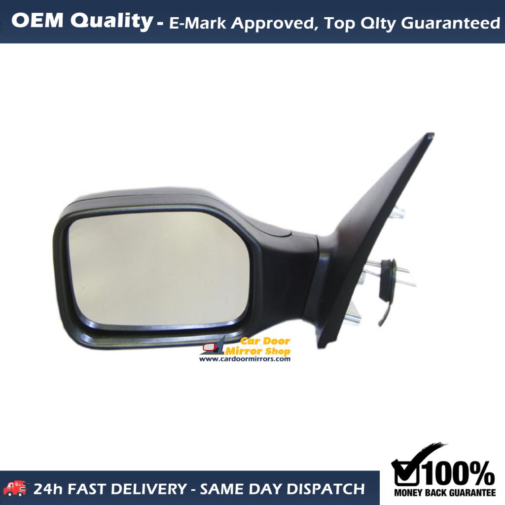 Peugeot 106 Complete Wing Mirror Unit LEFT HAND ( UK Passenger Side ) 1991 to 2004 – MANUAL Wing Mirror Unit