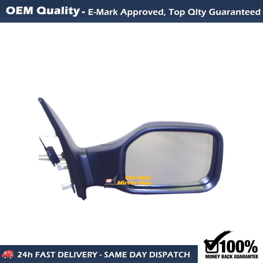 Peugeot 106 Complete Wing Mirror Unit RIGHT HAND ( UK Driver Side ) 1991 to 2004 – MANUAL Wing Mirror Unit
