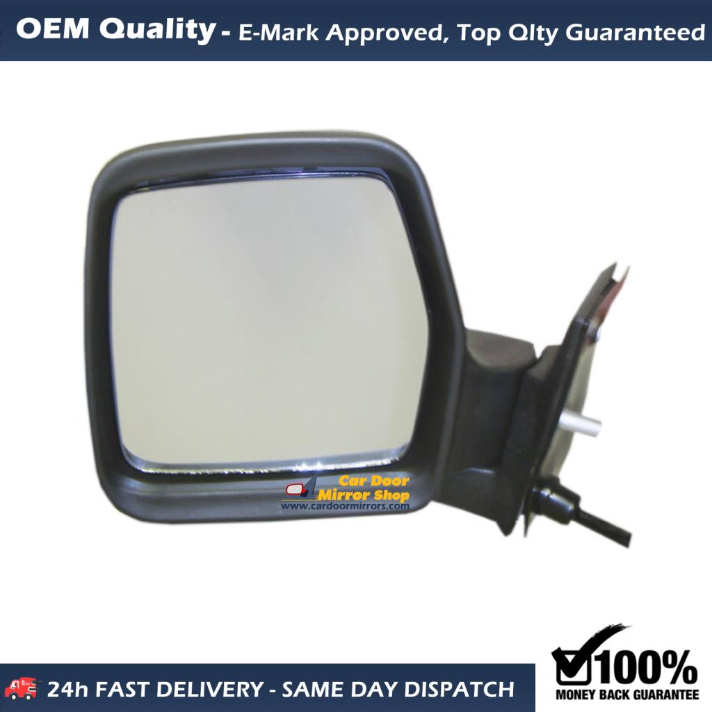 FIAT Scudo Complete Wing Mirror Unit LEFT HAND ( UK Passenger Side ) 1995 to 2006 – MANUAL Wing Mirror Unit