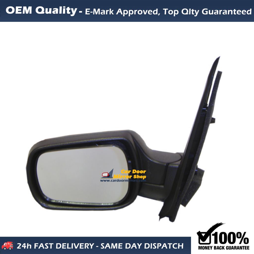 Ford Fiesta Complete Wing Mirror Unit LEFT HAND ( UK Passenger Side ) 2001 to 2008 – MANUAL Wing Mirror Unit