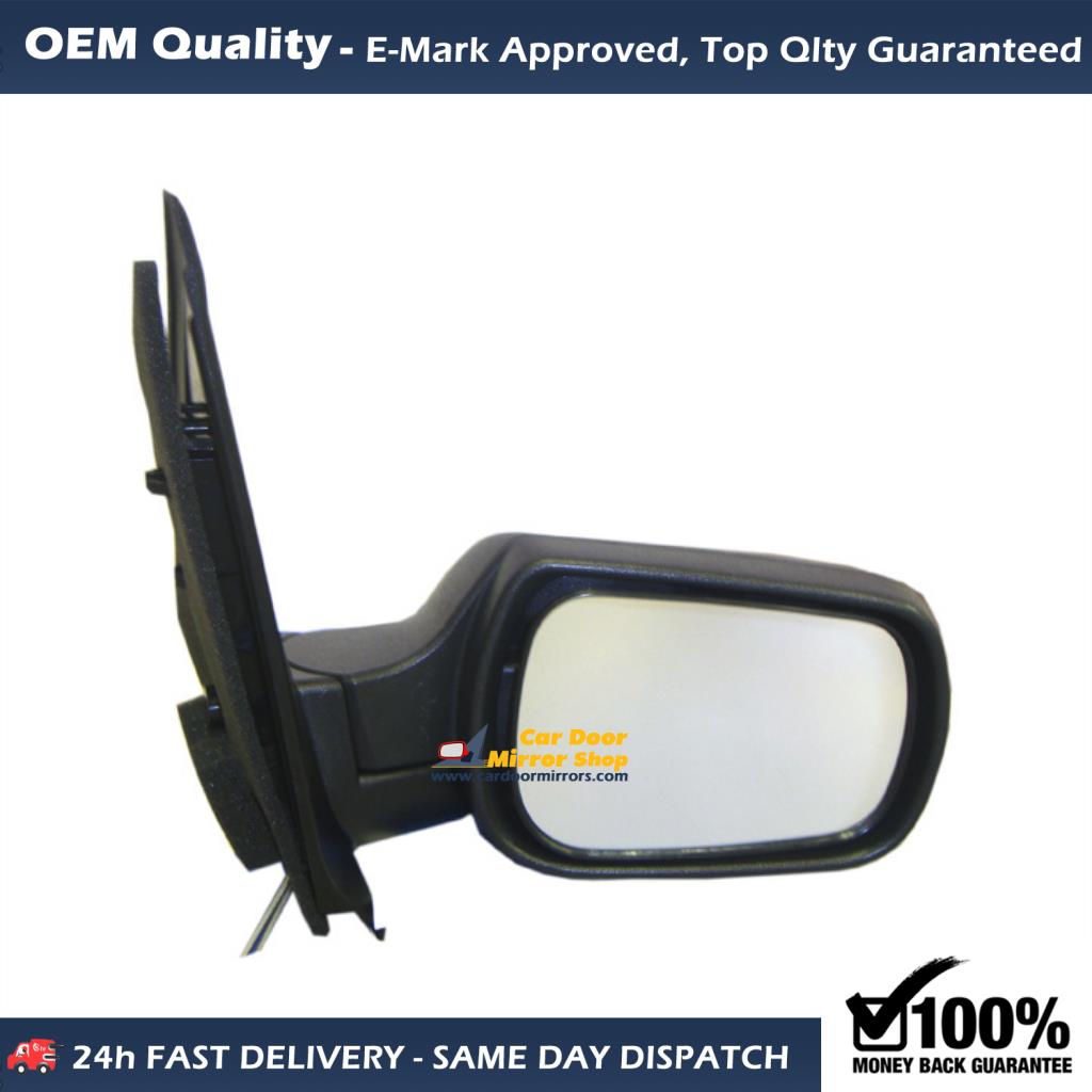 Ford Fiesta Complete Wing Mirror Unit RIGHT HAND ( UK Driver Side ) 2001 to 2008 – MANUAL Wing Mirror Unit