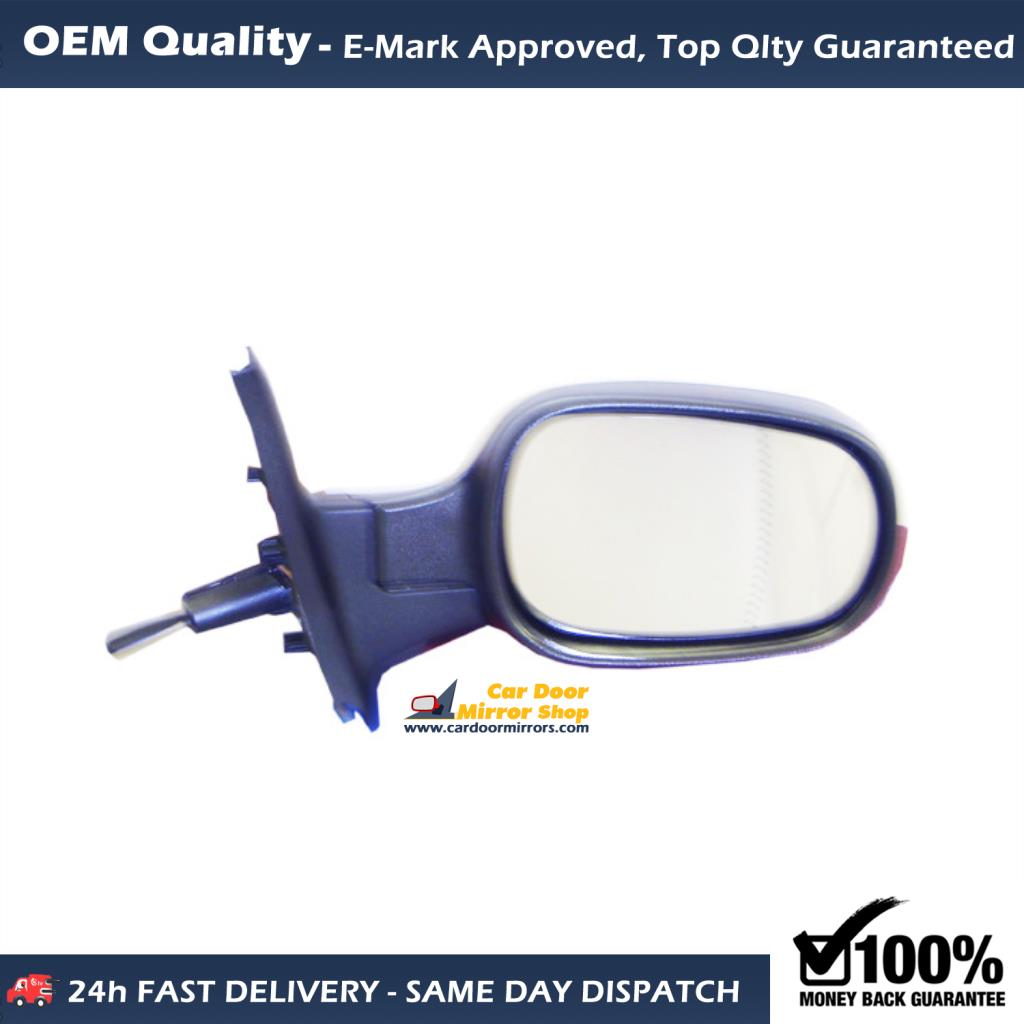 Nissan Micra Complete Wing Mirror Unit RIGHT HAND ( UK Driver Side ) 2003 to 2010 – MANUAL Wing Mirror Unit