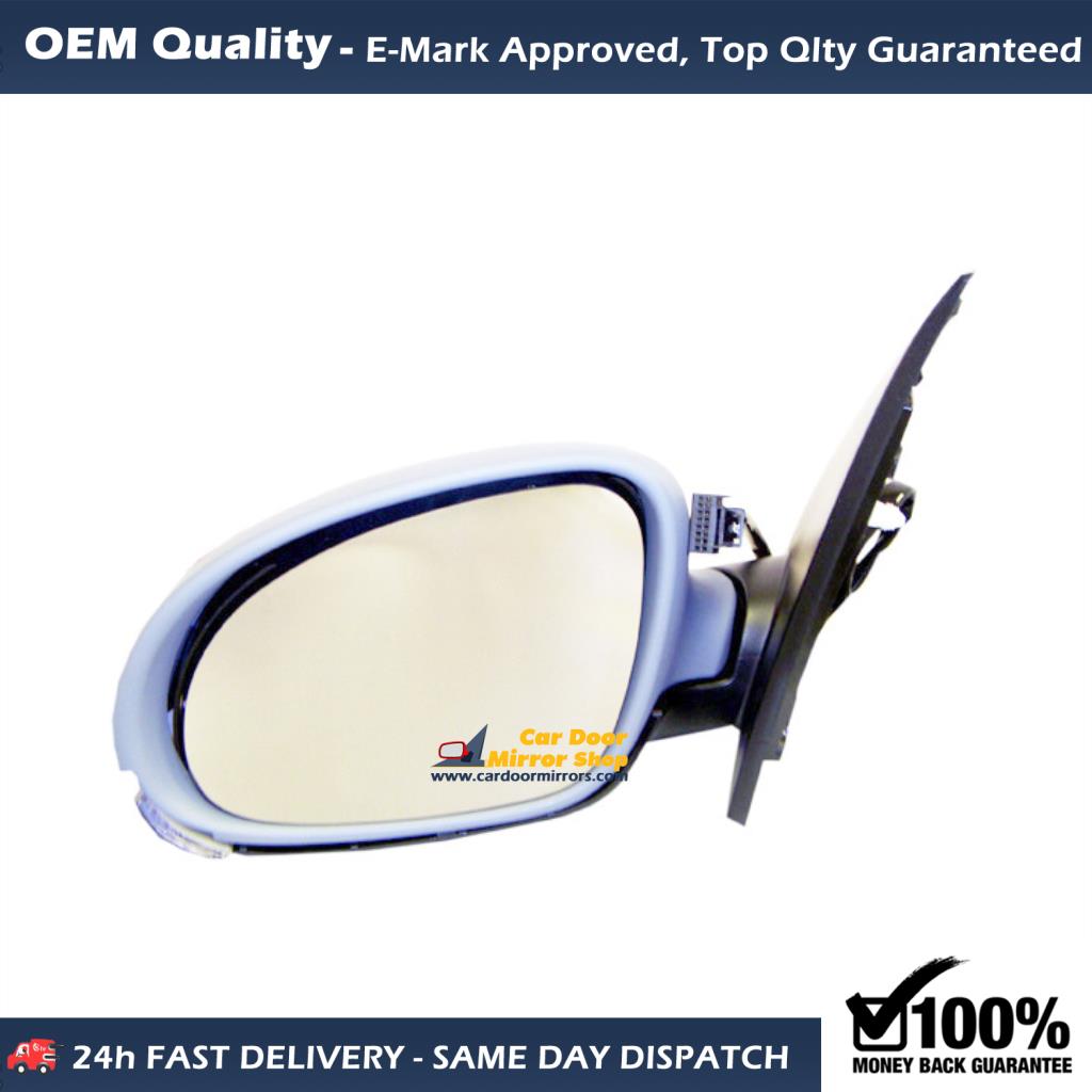 Volkswagen Golf Complete Wing Mirror Unit LEFT HAND ( UK Passenger Side ) 2004 to 2008 – Electric Wing Mirror Unit ( Primed )