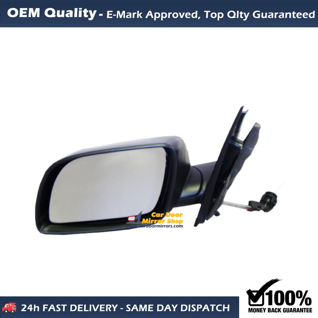 Volkswagen Polo Complete Wing Mirror Unit LEFT HAND ( UK Passenger Side ) 2002 to 2005 ( MK4 )  – MANUAL Wing Mirror Unit