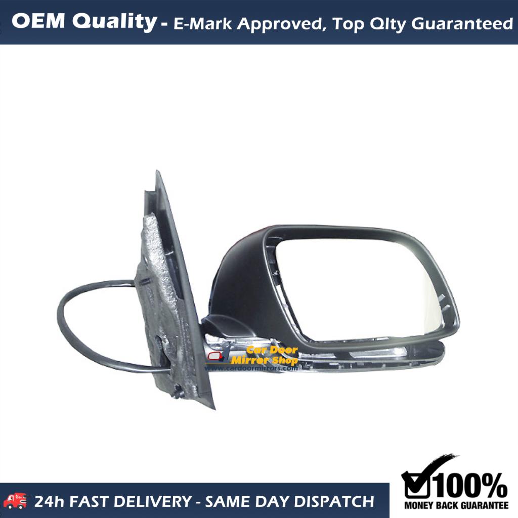 Volkswagen Polo Complete Wing Mirror Unit RIGHT HAND ( UK Driver Side ) 2002 to 2005 ( MK4 )  – Electric Wing Mirror Unit